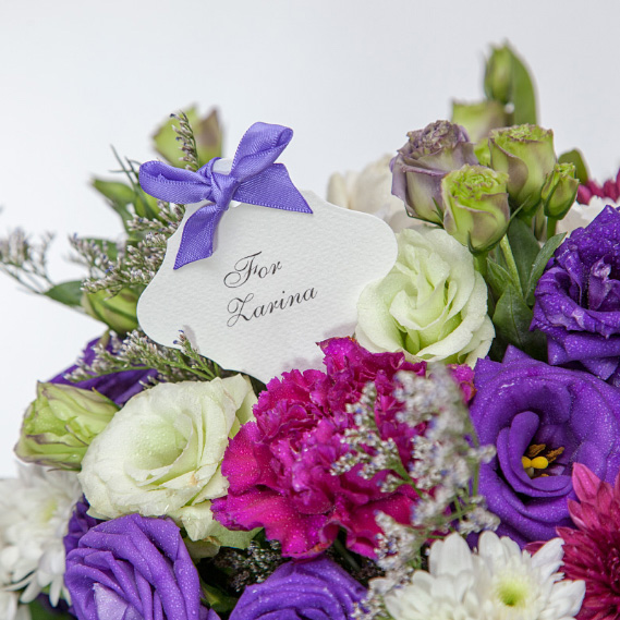 Цветы в шляпной коробке | Доставка цветов на Самуи